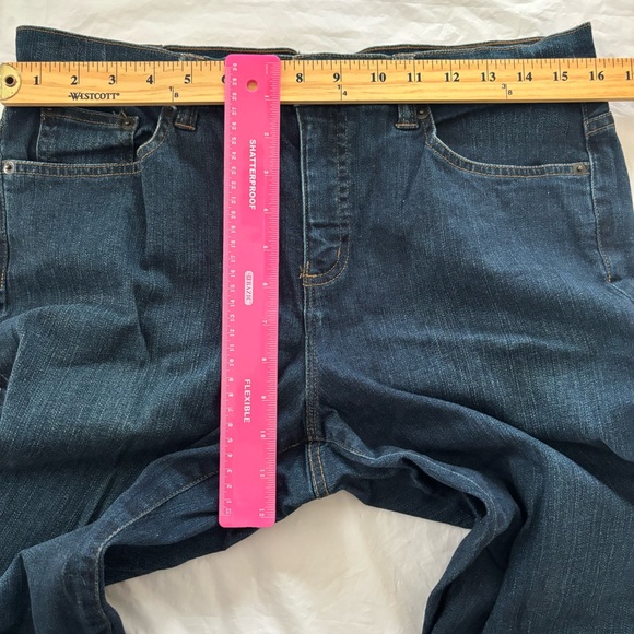 NWOT Chaps Denim Katelyn Bootcut Dark Wash Jeans SZ 10 - Picture 7 of 10